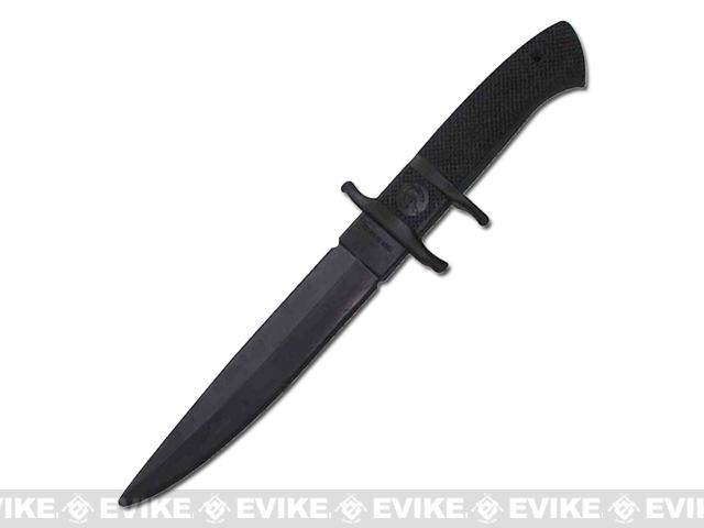12.25 Rubber Training Combat Knife - Black
