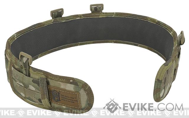 HSGI Slotted Slim-Grip Padded Duty Belt (Color: Multicam / Small)