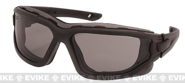 Valken Tactical Zulu Slim Fit Tactical Goggles (Color: Black / Smoked)