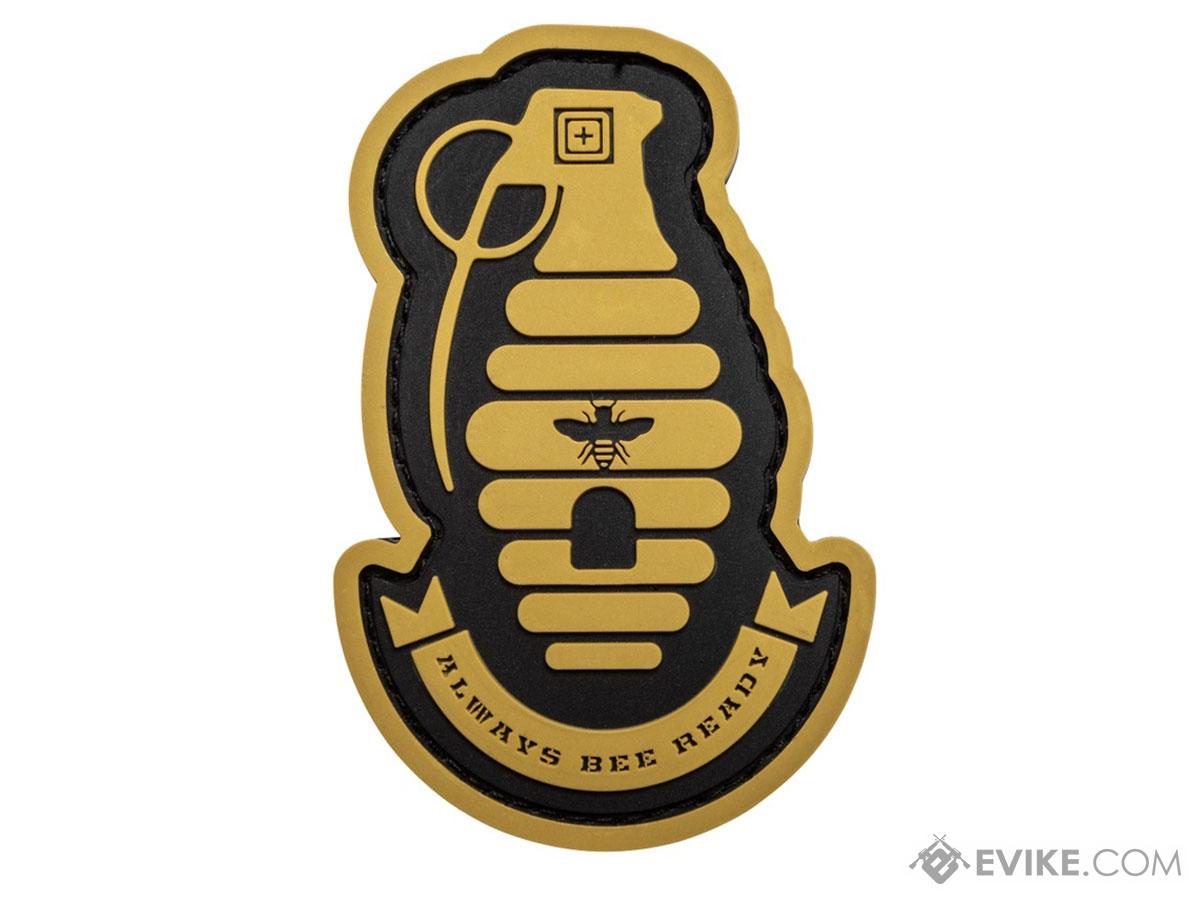 5.11 Tactical Bee Ready PVC Morale Patch