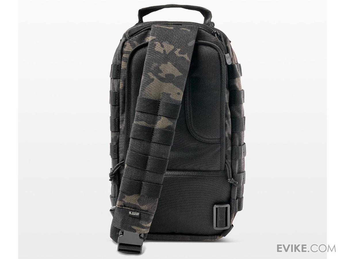 米軍　LE 5.11 Tactical ショルダーバッグ　マルチカムブラック 5.11 Tactical Rush MOAB 8 Sling Bag (Color: Black MultiCam