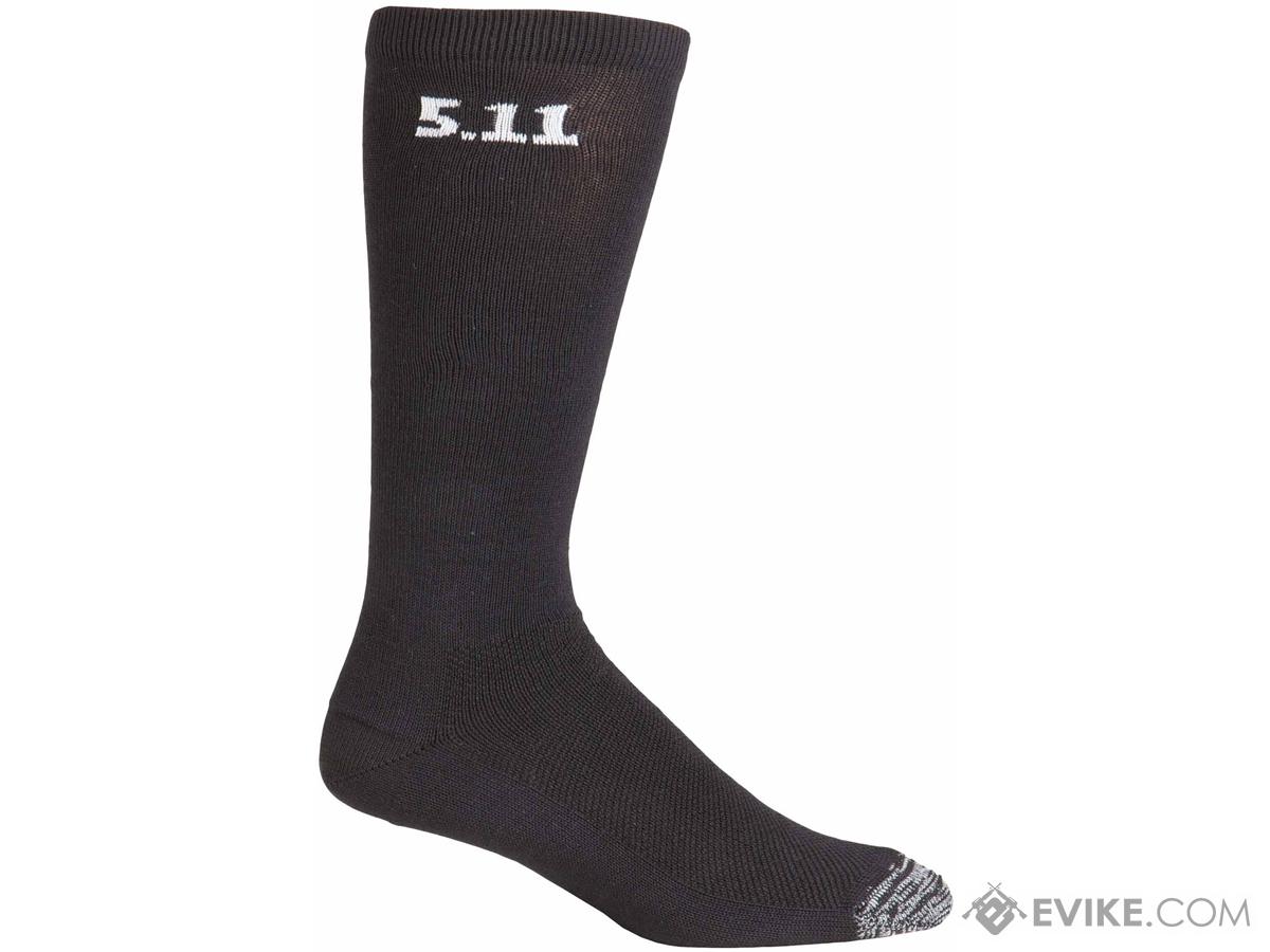 5.11 Tactical 3-PACK 9 Socks (Color: Black / Large)