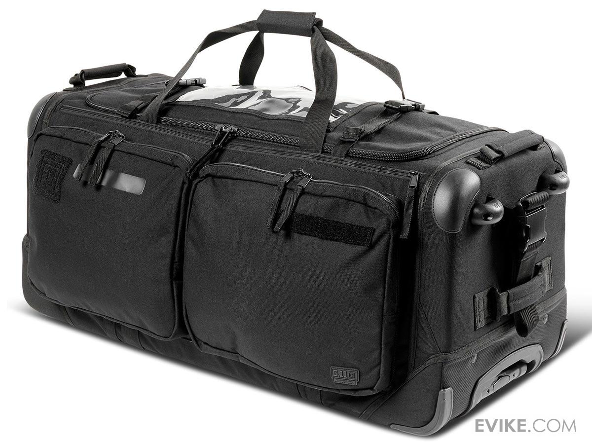 5.11 Tactical SOMS 3.0 126L Carry Bag Color Black Tactical Gear Apparel Bags Deployment Duffel Range Bags Evike Airsoft Superstore