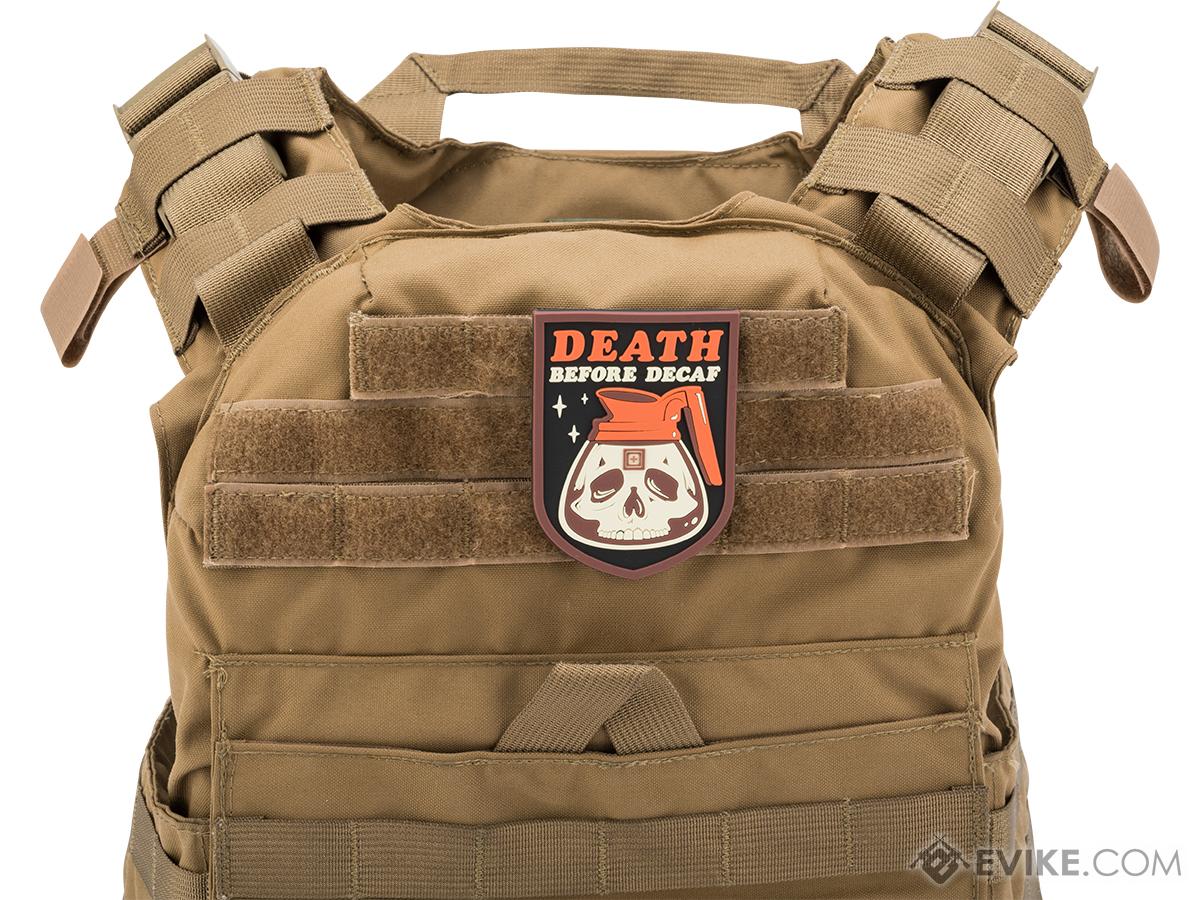 5.11 Tactical Death Before Decaf PVC Morale Patch