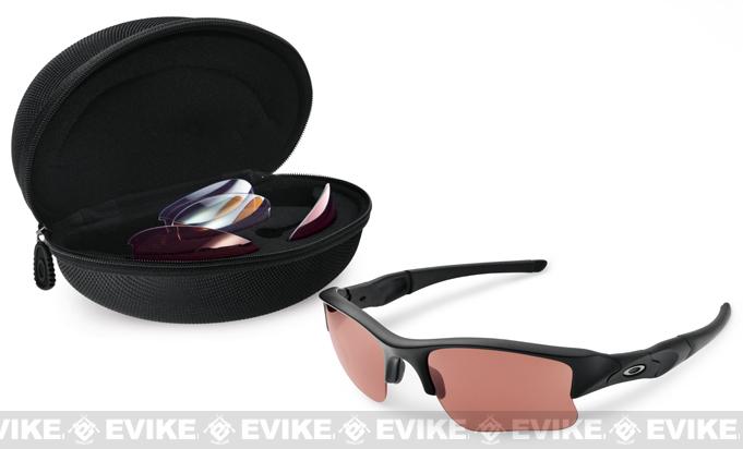 Oakley SI Flak Jacket XLJ - Matte Black w/ Prizm Lens Array