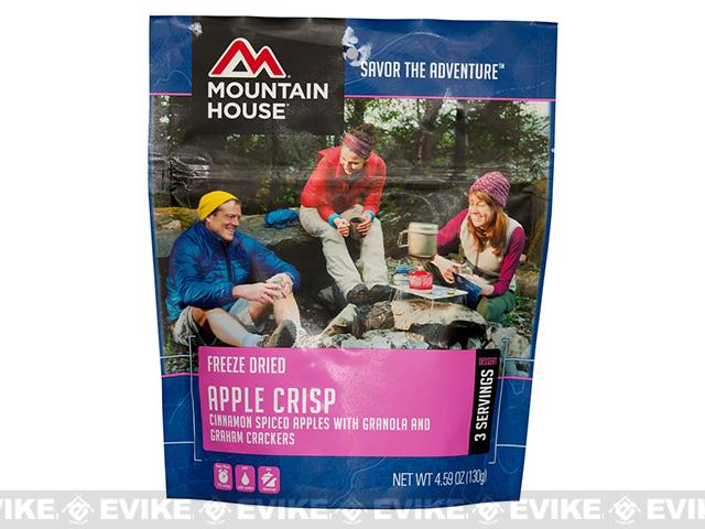 Mountain House Freeze Dried Camping Food (Menu: Apple Crisp / Dessert)