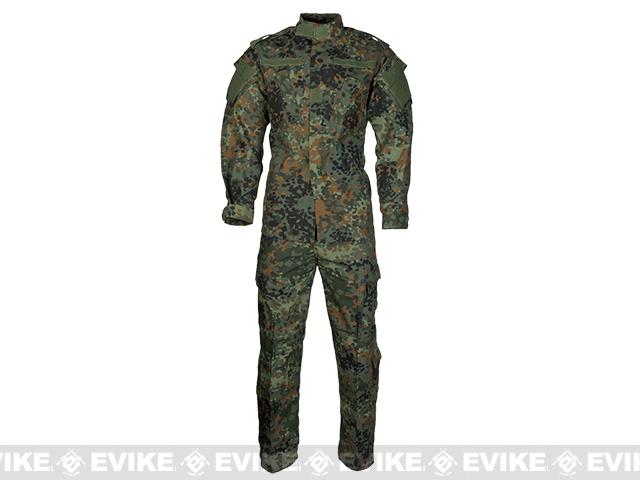 Emerson R6 German BDU Field Uniform Set (Color: German Flecktarn Camo / Large)