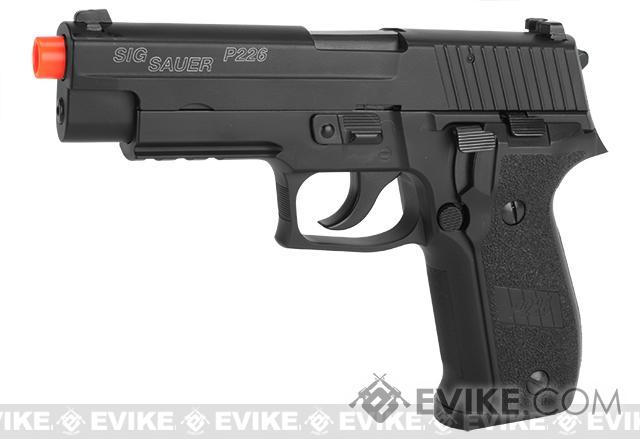 SIG Sauer Full Metal P226 Airsoft Gas Blowback Pistol by KJW