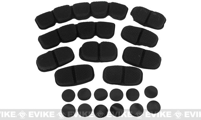 FMA Upgraded Memory Foam Helmet Pad Inserts - Black