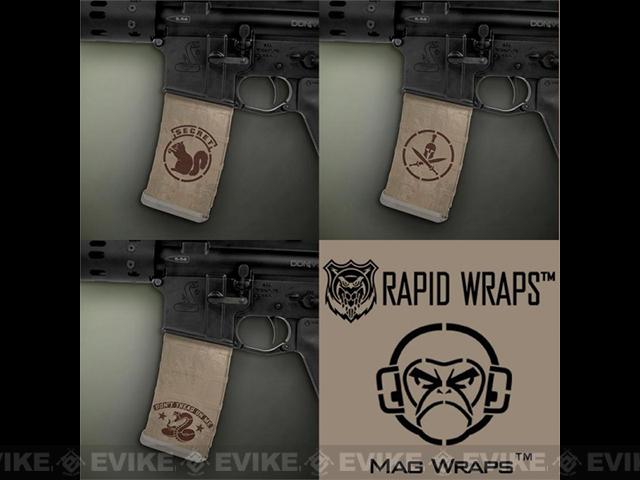 z US NightVision Mag Wraps™ Rapid Wraps - Mil Spec Monkey: FDE / Brown