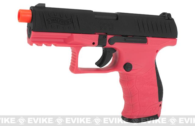 Walther PPQ GBB Tac Airsoft GBB Pistol by Umarex Elite Force (Color: Wildberry)