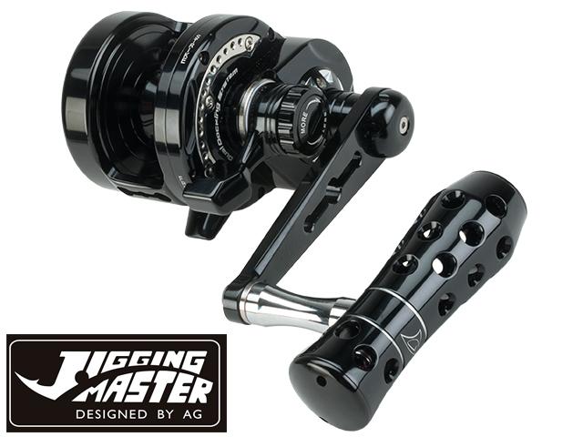 Jigging Master Monster Game High Speed Fishing Reel (Color: Black / PE3 / Right Hand)