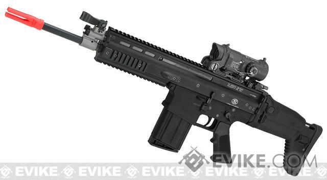 FN Herstal SCAR-H STD Licensed MK17 Gas Blowback Airsoft Rifle by WE-Tech (Color: Black)