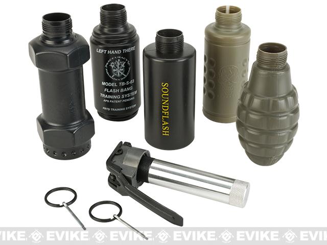 Thunder B Airsoft Co2 Simulation Grenade (Package: Special Core + 5 Shells Set)