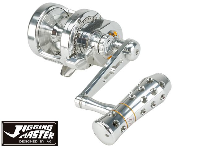 Jigging Master Monster Game High Speed Fishing Reel (Color: Silver / PE4/ Right Hand)