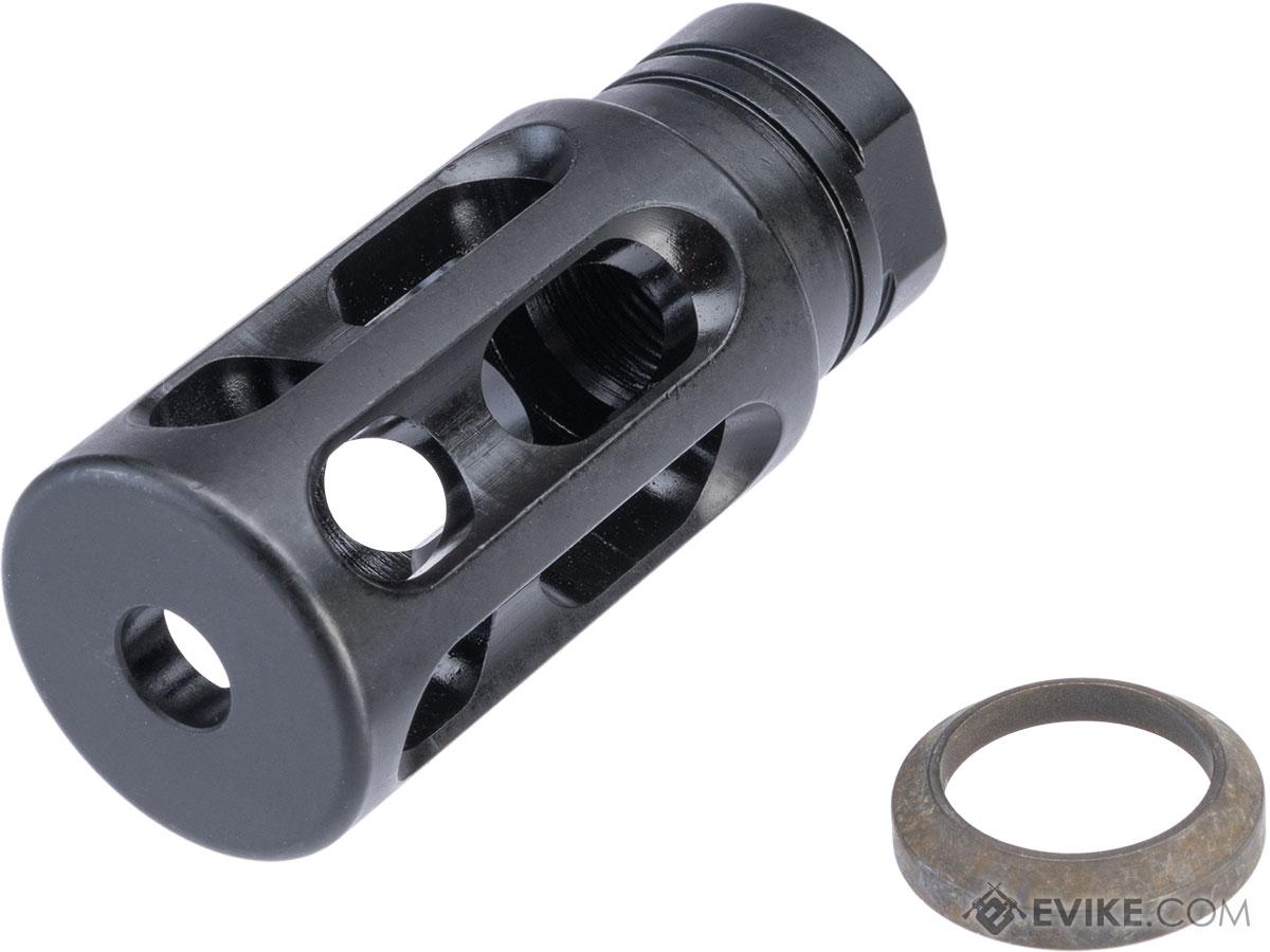 5KU 14mm Negative Breacher Muzzle Break for Airsoft Rifles