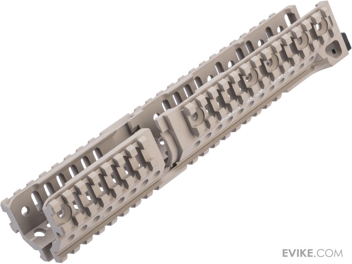 5KU B-30 Railed Handguard for AK Airsoft AEG Rifles (Model: LCT Version / Tan)