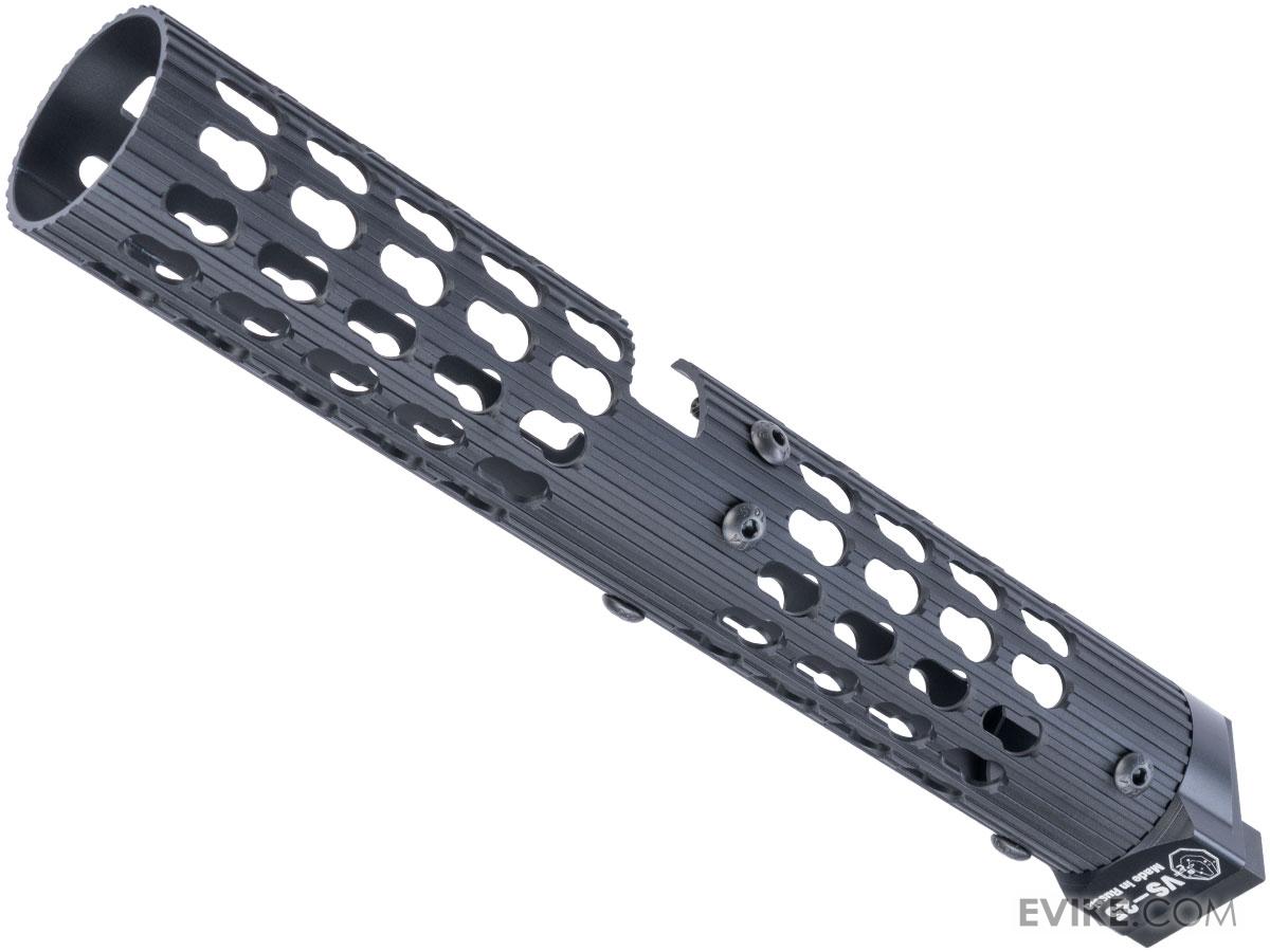 5KU Tubular Keymod Handguard for AK Airsoft AEG Rifles (Model Black