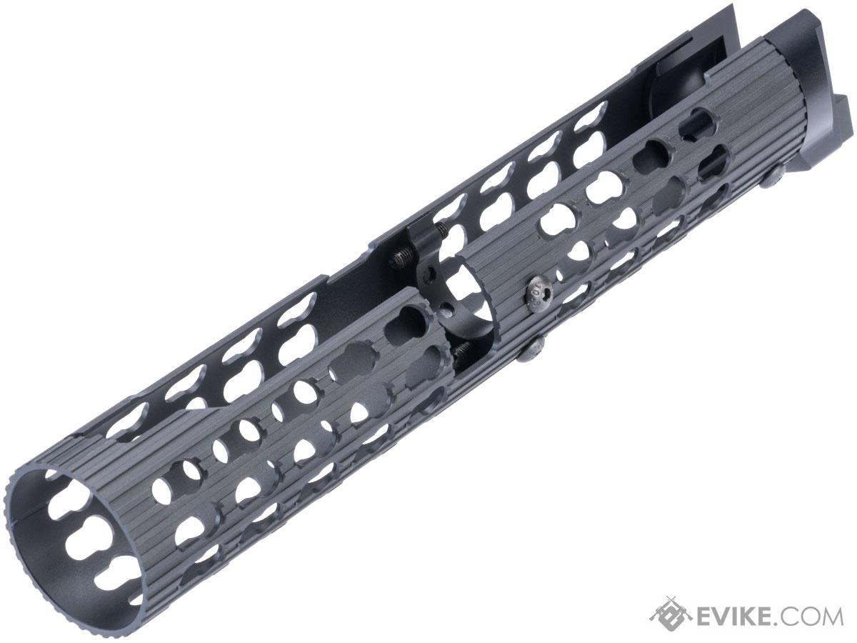 5KU Tubular Keymod Handguard for AK Airsoft AEG Rifles (Model Black