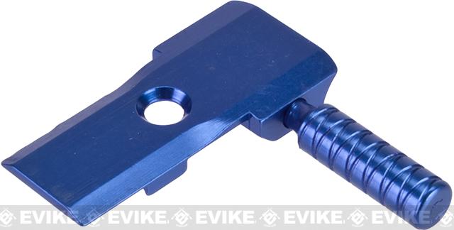 5KU Low Profile CNC Aluminum Alloy Cocking Handle for Tokyo Marui 5.1 Hi-Capa Pistols (Color: Blue)