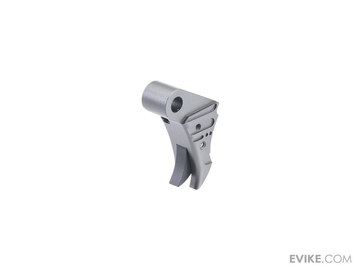 5KU EX Style Enhanced CNC Trigger for Elite Force Glock Gas Blowback Pistols (Color: Titanium Grey)