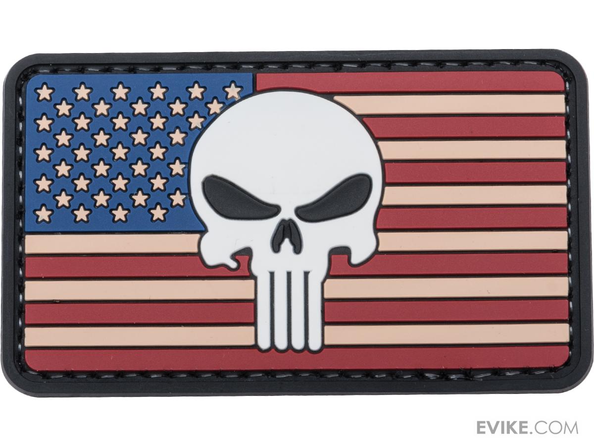 5ive Star Gear "Vintage Flag" PVC Morale Patch (Type Vintage Punisher