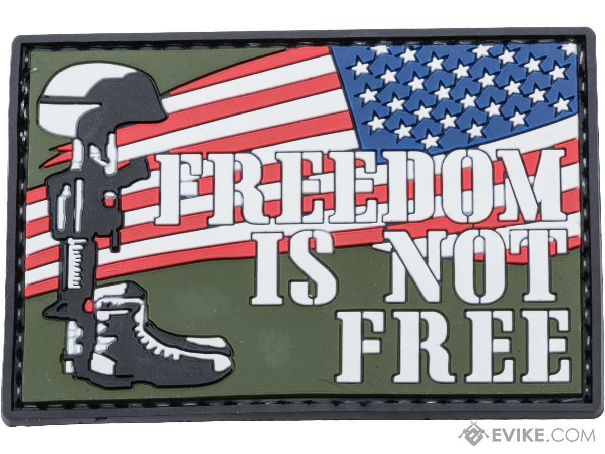 5ive Star Gear Freedom Is Not Free PVC Morale Patch