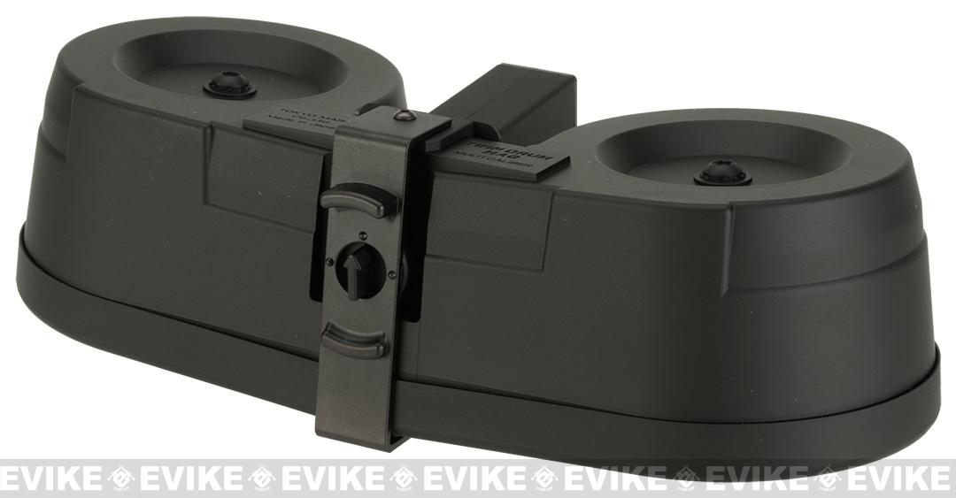 トイガン Twin Drum Magazine 1200 shots Tokyo Marui 1200 Round Twin Drum Magazine for M4 Series