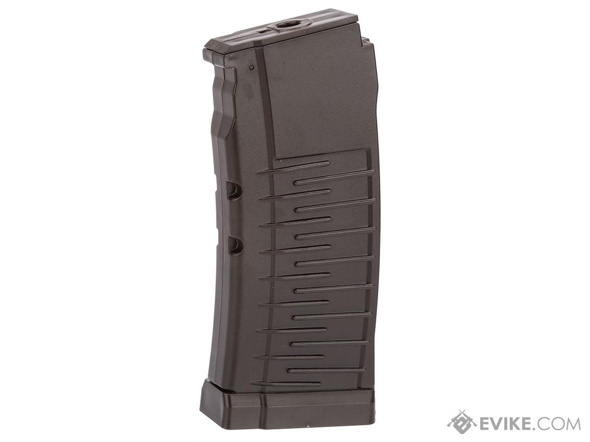 LCT Polymer Mid-Cap Magazine for AS-VAL/VSS/SR-3M Airsoft AEG (Color: Plum / 100rd)