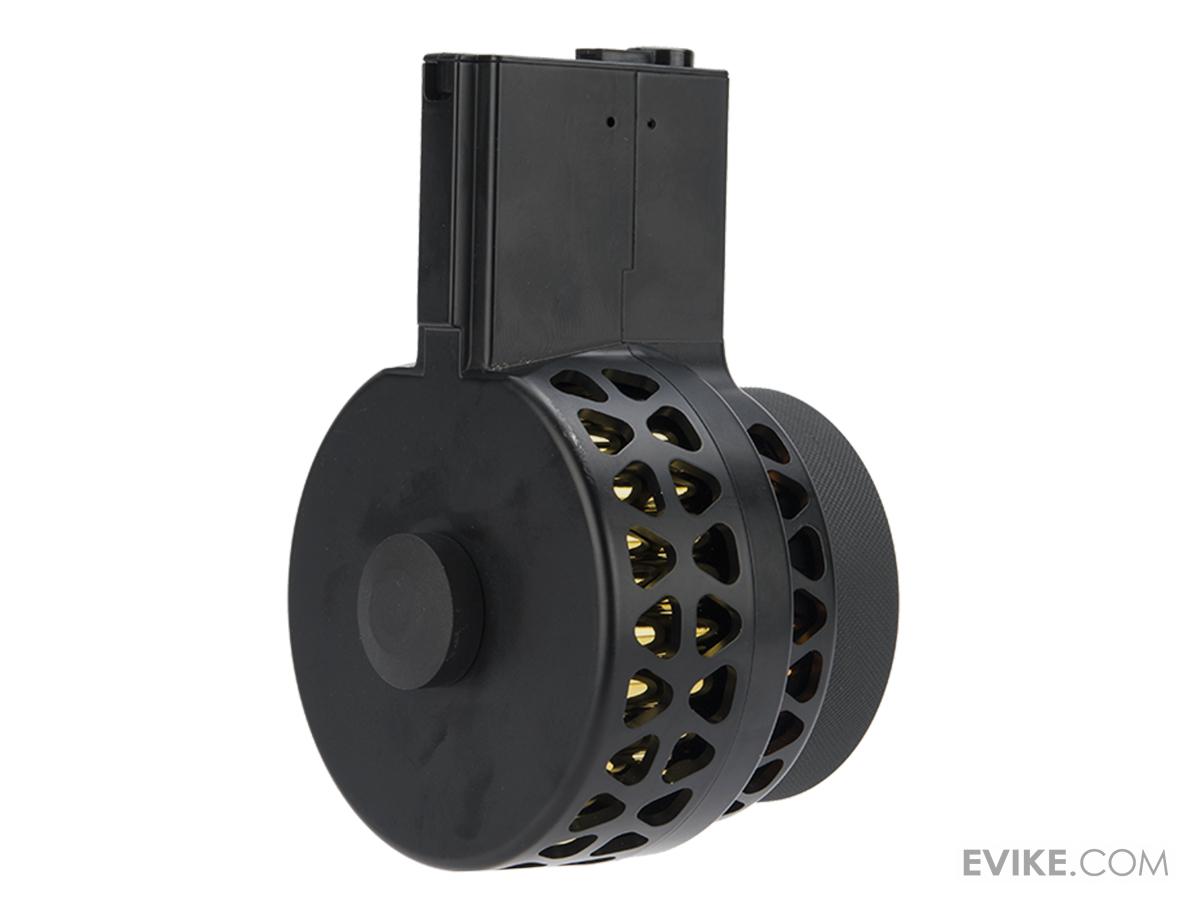 Iron Airsoft Skeletonized Sound Control 1000 Round Drum