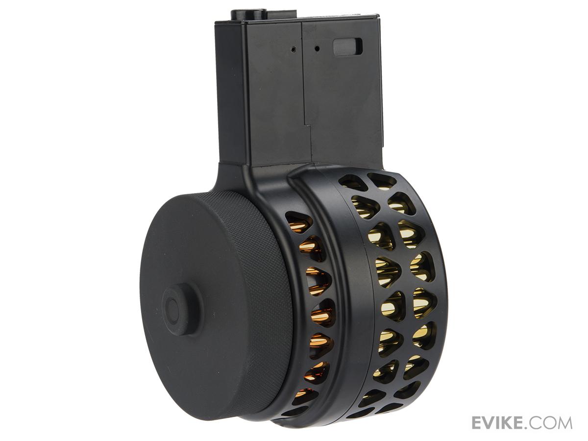 Iron Airsoft Skeletonized Sound Control 1000 Round Drum