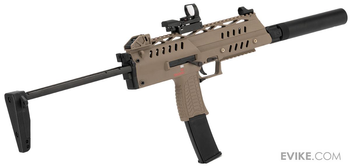 Custom Valkyrie SMG8 Gas Blowback Airsoft Rapid Deployment