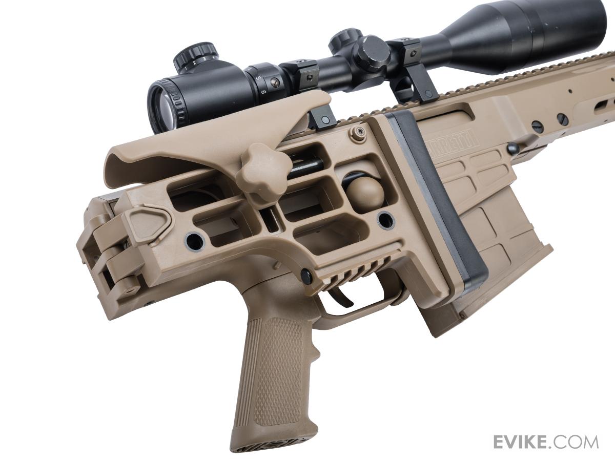 Barrett Licensed M98B MRAD w/ Folding Stock Long Range Airsoft AEG Sniper Rifle