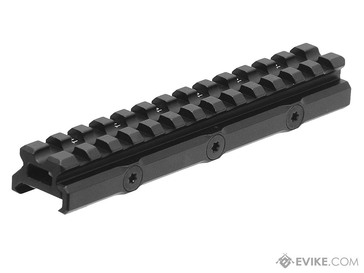 UTG Super Slim 20 MOA Elevated Picatinny Mount (Style: 13 Slot)