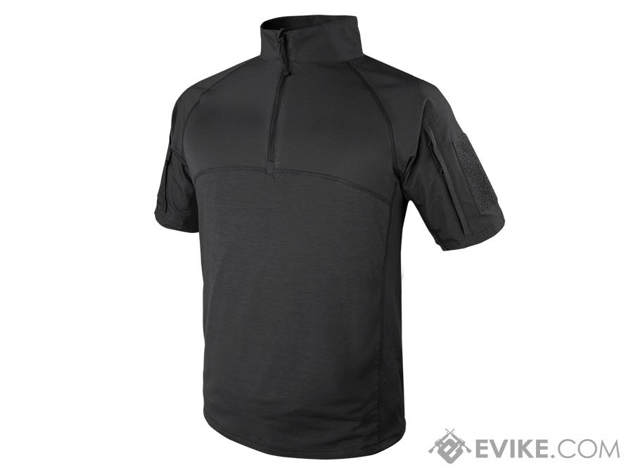 Condor Short Sleeve Tactical Combat Shirt (Color: Black / XX-Large)