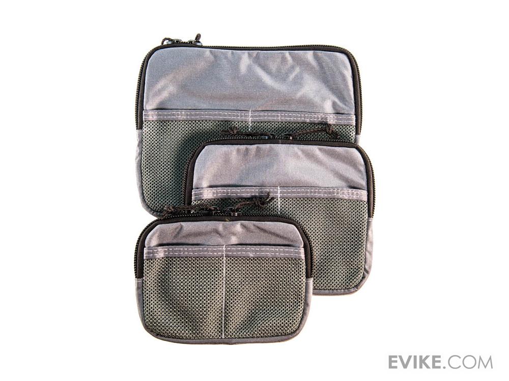 HSGI Velcro Mounted Mesh Utility Pouch (Color Wolf Grey / Medium