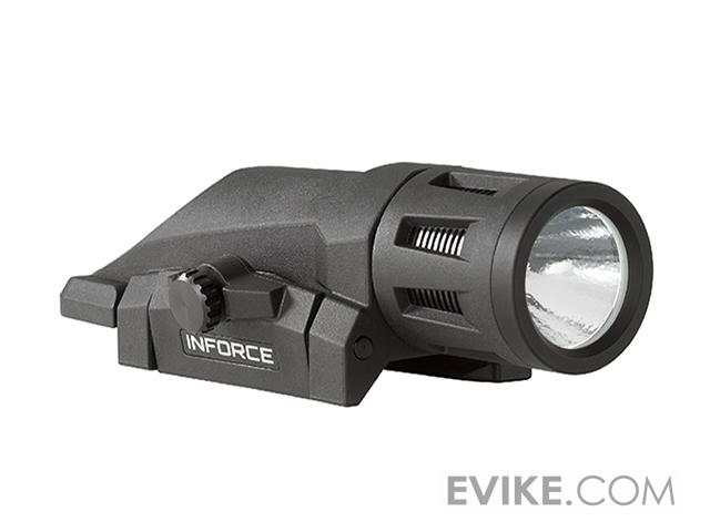 InForce WML Gen 2 Weapon Mounted Multifunction White LED Tactical Light (Color: Black / 400 Lumen)