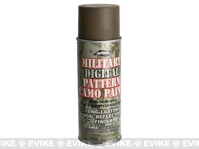 Aervoe Military Camo Spray Paint Coyote 12oz Ground Shipping