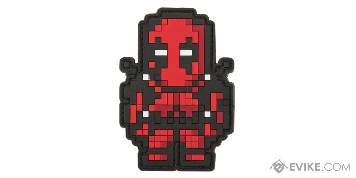 Aprilla Design PVC IFF Hook & Loop 8-Bit Series Patch (Model: Deadpool)