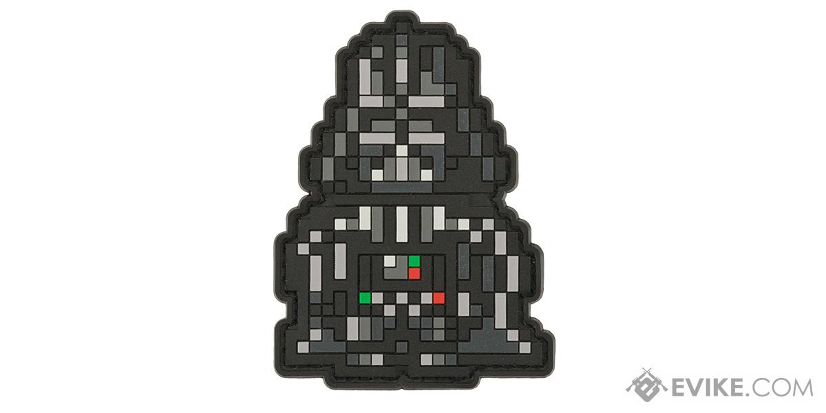 Aprilla Design PVC IFF Hook & Loop 8-Bit Series Patch (Model: Vader)