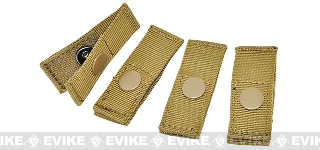 Hazard 4 MOLLE-PAL Mounting Joints For Webbing Systems (Color: Coyote)