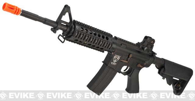 APS Full Metal M4 CQB Electric Blowback Airsoft AEG Rifle w/ Crane Stock