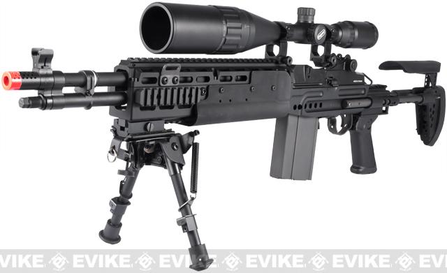 G&G Top Tech M14 EBR Full Metal Full Size Airsoft AEG Rifle - Short Version (Package: Gun Only)