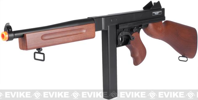 z SoftAir Licensed Thompson M1A1 Tommy Gun Full Size Airsoft LPAEG Rifle