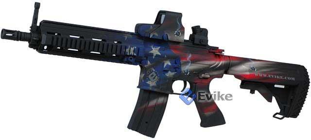 custom painted airsoft guns