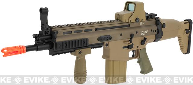 Echo1 Advanced Squad MK17 Carbine Heavy Airsoft AEG Rifle - Tan