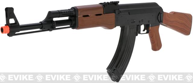 UKARMS AK-47 SPRING AIRSOFT RIFLE GUN w/ LASER SIGHT 6mm BB BBs