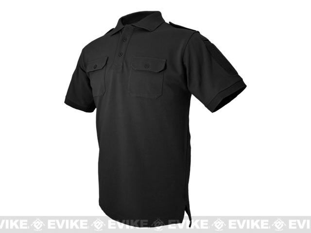 Hazard 4 Quickdry LEO Polo Shirt (Color: Black / Large)