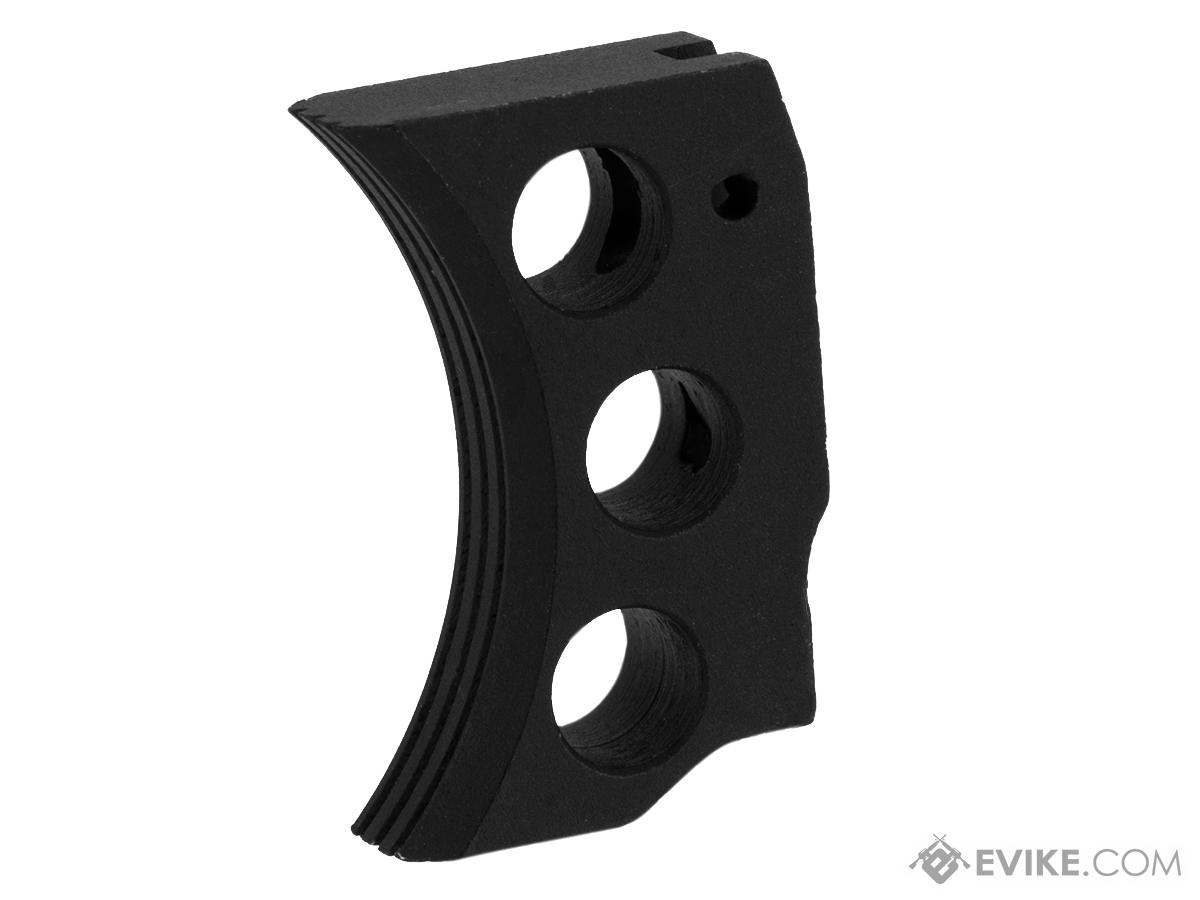 APS / 5KU Custom Three Hole Trigger for Tokyo Marui Hi-Capa Pistols (Color: Black / Short)