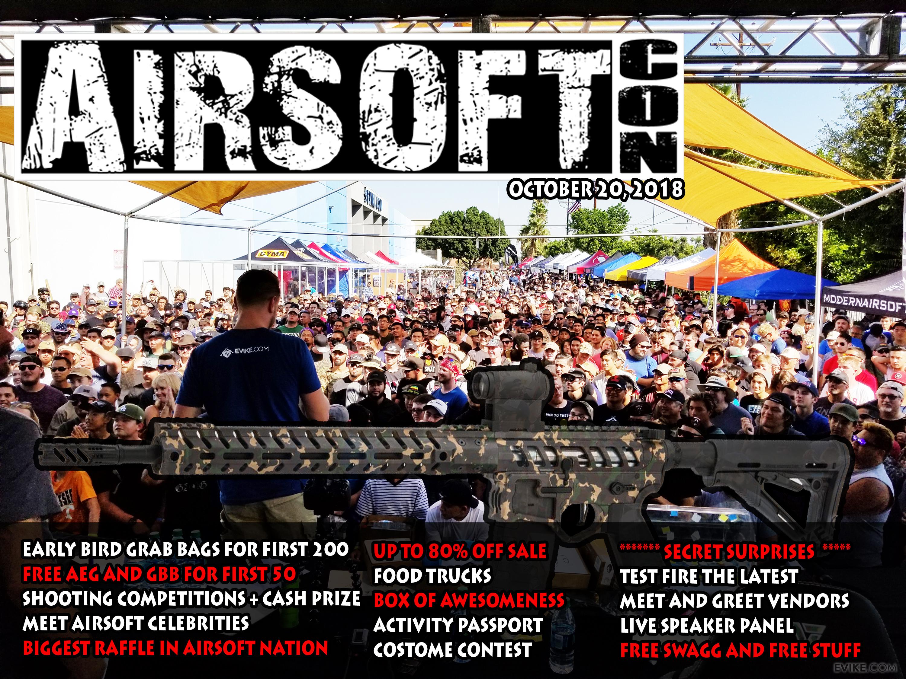 (Airsoftcon Attendee please visit Evike booth) The Box of Awesomeness "AirsoftCON Day